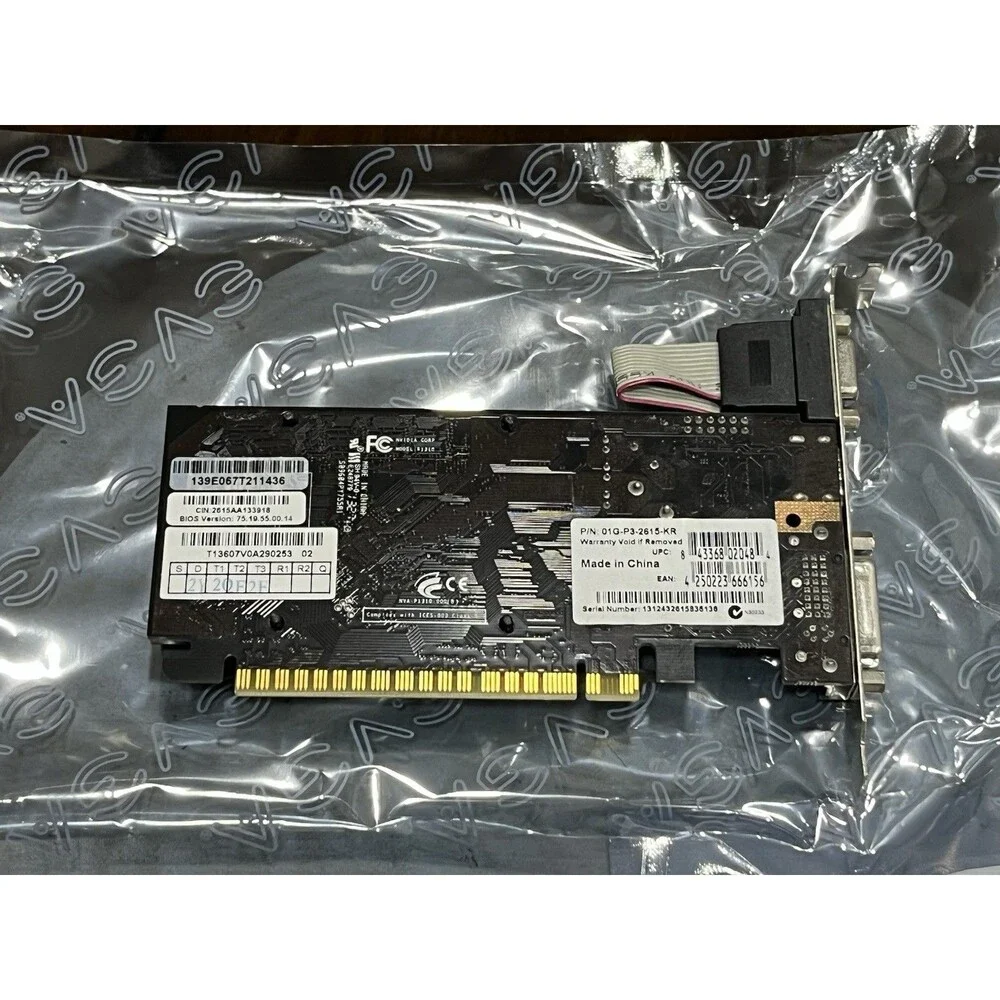 EVGA NVIDIA GeForce GT610 01G-P3-2615-KR 1GB DDR3 PCI Express 2.0 Graphics Card
